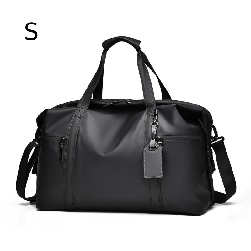 

Men S Gym Bag - Black Adjustable Shoulder Strap Duffel Bag For Gym, Travel And Sports Lovers, Fitness Gear Bag