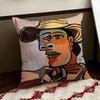 PPicasso Art Cushion Cover Reversible Soft Durable Pillow Cover Home  Car MultiScene Use for Daily Comfort