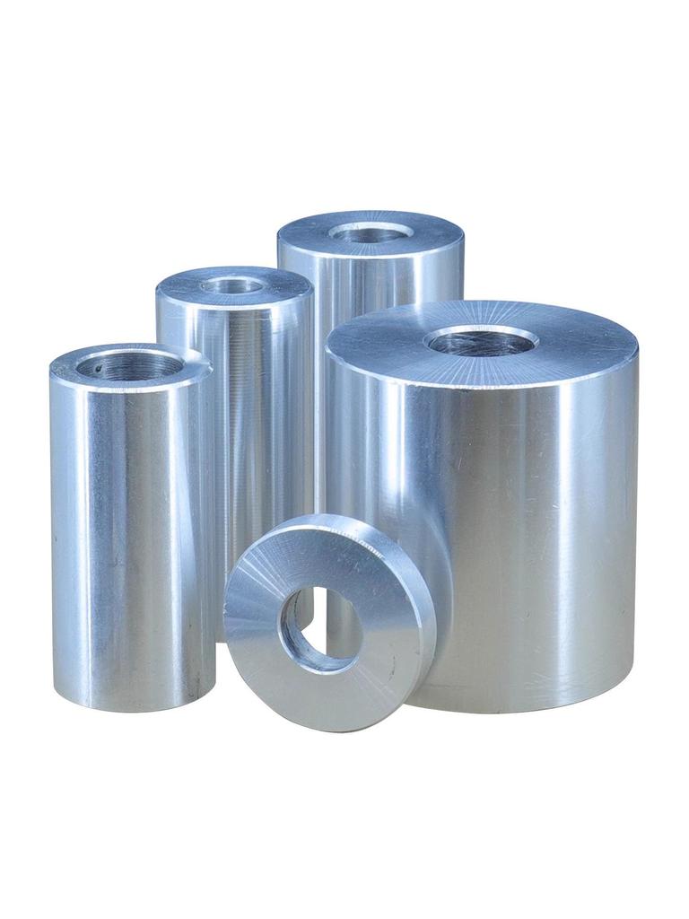 M10-M18 Aluminum Alloy Flat Washer Spacer with 28mm Outer Diameter