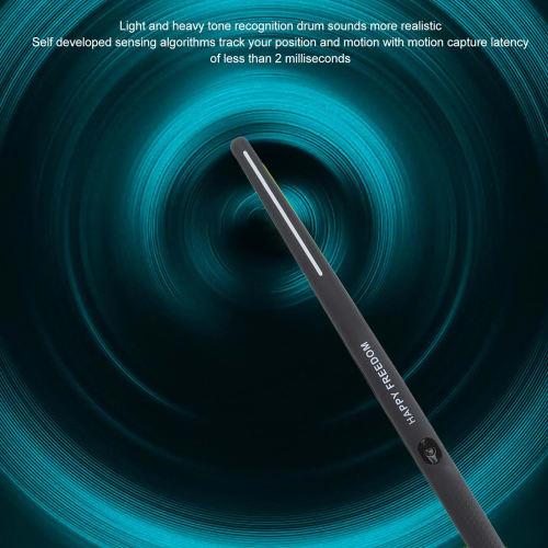 AeroBand Drum Kit, Virtual Drum Kit, Portable Virtual Reality Drum Set, Drum Practice, Electronic Drum Set for Beginners, Kids, and Adults