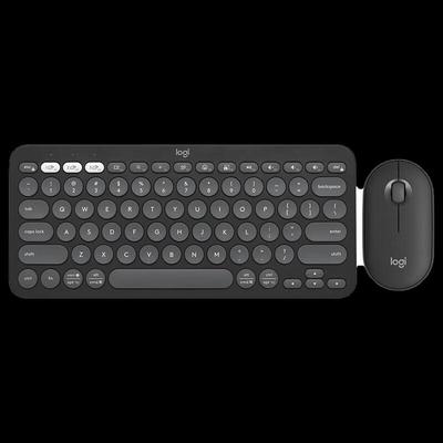 Logitech Pebble Wireless Bluetooth Keyboard K380 & Mouse Combo