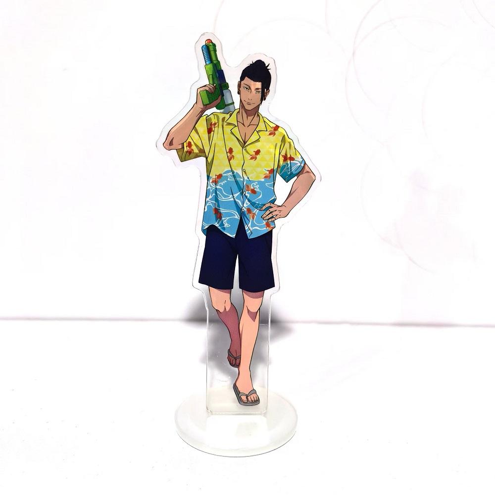 Jujutsu Kaisen Hot Anime Figures Satoru Gojo Acrylic Stands Geto Suguru Character Model Plate Holder Cake Topper Birthday Props