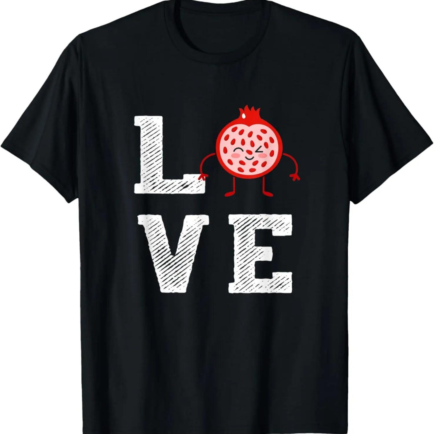Retro Vintage Style Sunset Pomegranate T-Shirt S