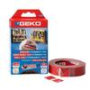 Double-sided Foam Adhesive Tape - GEKO - 19 Mm X 1.5 M - Vertical Mounting - Holding Capacity 22 Kg - High-density Foam