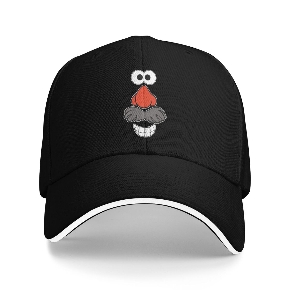 

Смешные бейсболки Mr. Картофельная Голова Snapback, Дышащие, Повседневные, Кепки для Мужчин и Женщин, Для улицы One Size