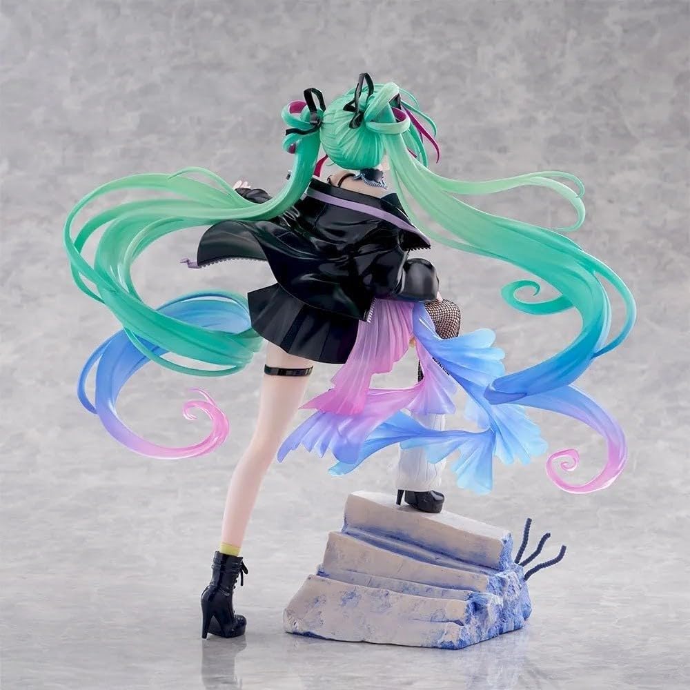 Hatsune Miku Series Hatsune Miku Approximately 20 X 23 Cm Figure Punk! FIGURIZM Size