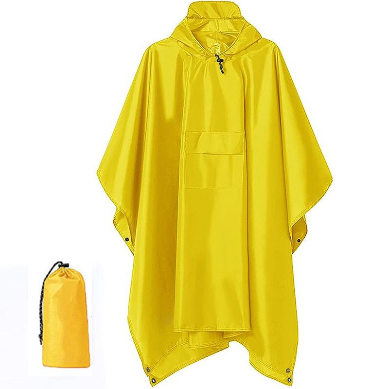 Source manufacturer, multi-colored cape, raincoat, leak-proof and rainstorm-proof, riding, hiking, climbing, multi-functional one-piece poncho