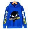 Autumn Children's Clothing Ninja Printed Cartoon Children's Hooded Sweatshirt of High Quality Boys/Girls Pullovers