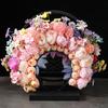 Ethnic Style Bridal Headband Hair Wreath Florals Crown Wedding Flower Headband Beach Hairband Women Hair Accessories