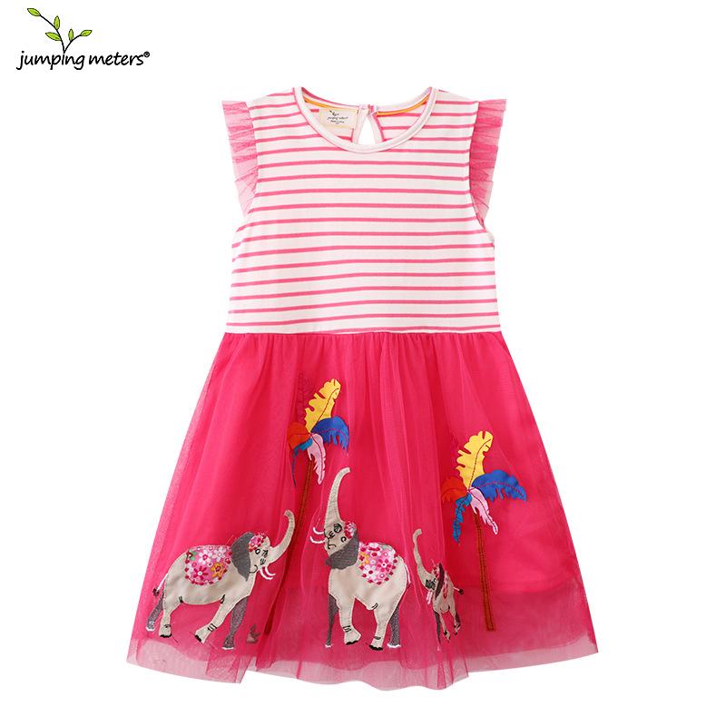 British Style Summer Jumping Girls' Dress
