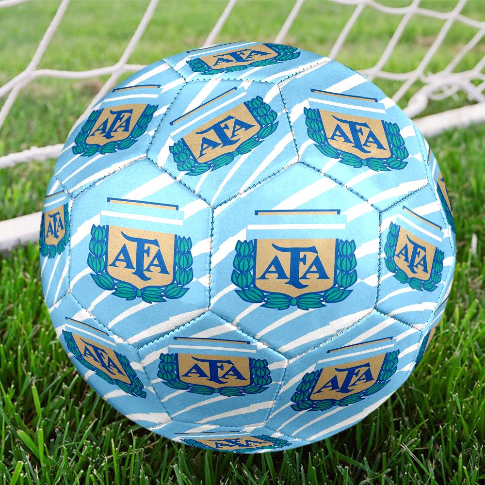Argentina Football Club Printed Size 5 Soccer Balls, High-Quality, Anti-Slip, Protective Football, A Unique Gift , Birthdays, Christmas Gifts