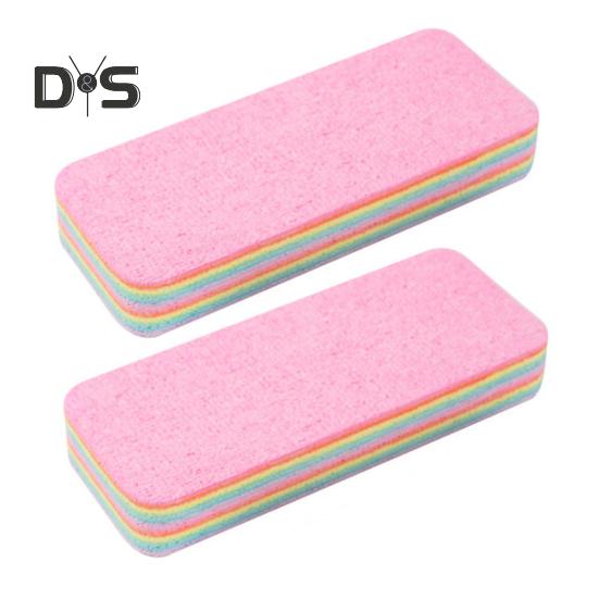 2шт радужная тряпка ПВА обертывание технология губка экологически чистая супер впитывающая чистящая губка кухонные принадлежности Large