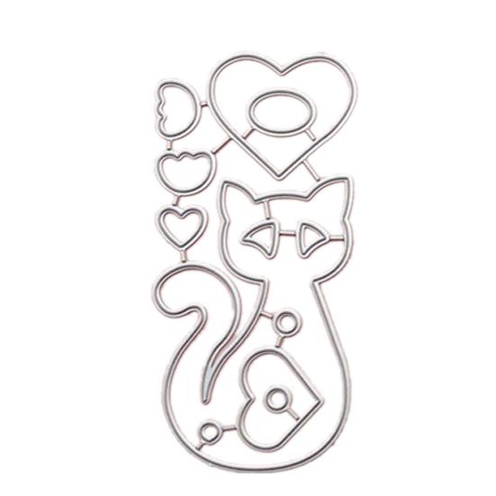 Cutting Pattern Steel Paper DIY Carbon Die Cats Craft Template Mold