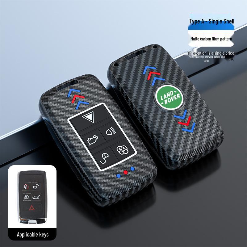 Land Rover Key Case for Range Rover Sport, Defender, Discovery 4, Freelander 2 – Key Cover Shell for Men