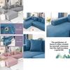Thick Elastic Sofa Slipcover With Antiscratch Feature For Family Room Home Decor
