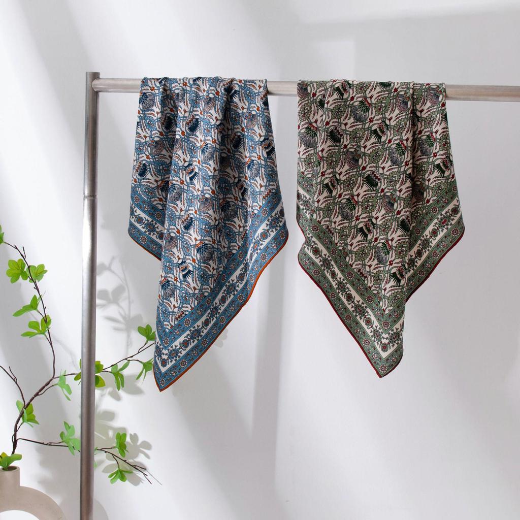 Silk Wool Women's Elegant Sunshade Scarf & Shawl - Luxurious Autumn Neck Warmer New Arrival