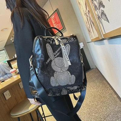 Zaino da donna di alta gamma personalizzato in morbida pelle - Alla moda, di tendenza e versatile per l'uso quotidiano
