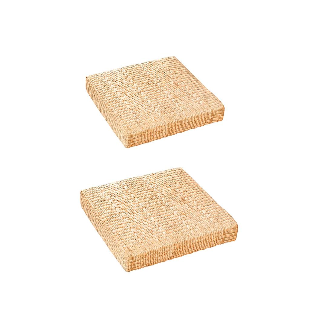 Tatami Seat Cushion Chair Cushion Japanese Style Handmade Sitting Mat Yoga Mat