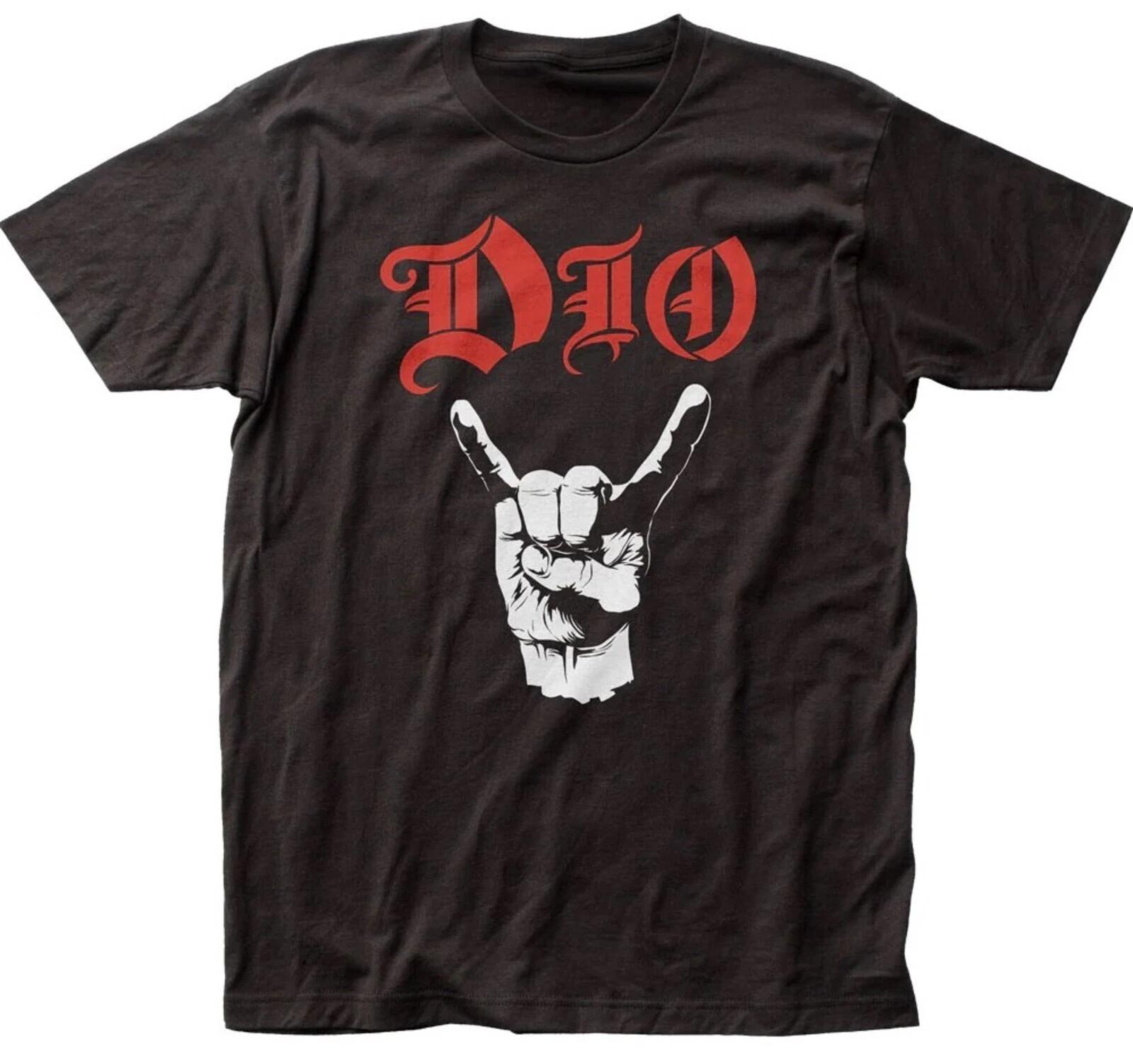 DIO cd lgo DEVIL HORNS Official SHIRT SM New ronnie james holy diver last line XL