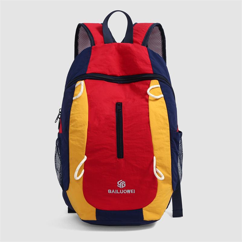 Lightweight Outdoor Backpack Color Block Backpack