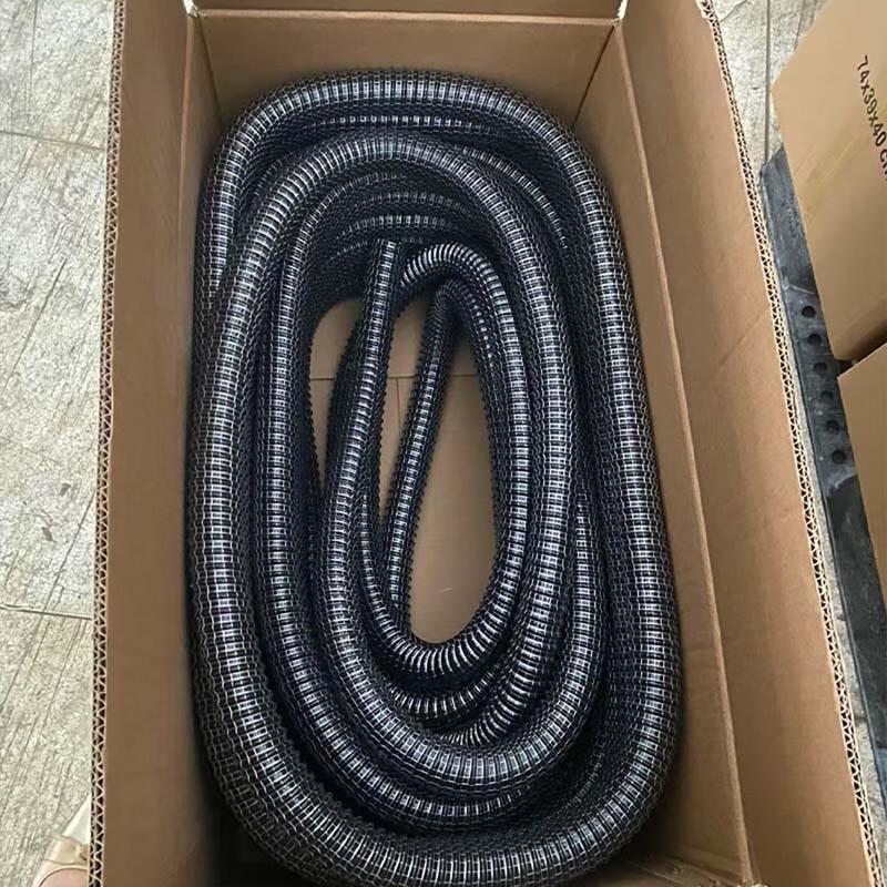 Grey Plastic Wire Corrugated Hose