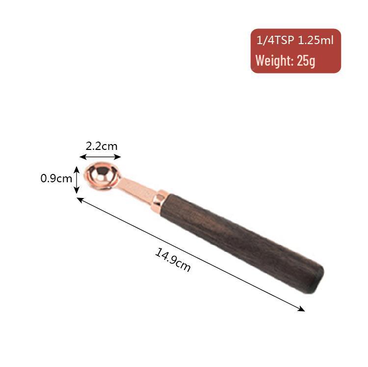 

Spot Baking Набор из 8 предметов из нержавеющей стали и черного ореха цвета розового золота