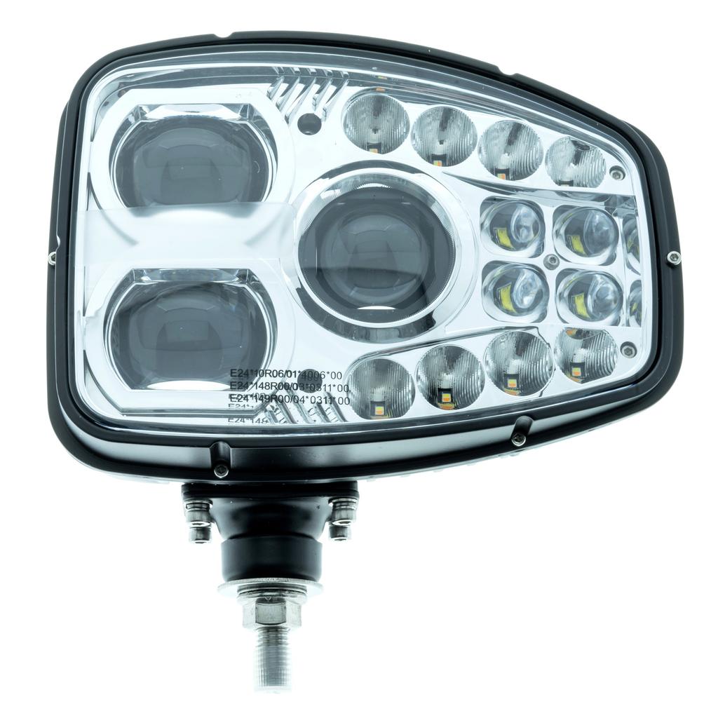 2X Lampa Robocza Reflektor Drogowy Led 12/24V 6000K/1700K Ece R10 R148 R149
