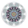 Telo Mare Rotondo Mandala con Frange Microfibra Assorbente Tappetino Copriletto Arazzo Coperta Asciugamano da Piscina da Bagno