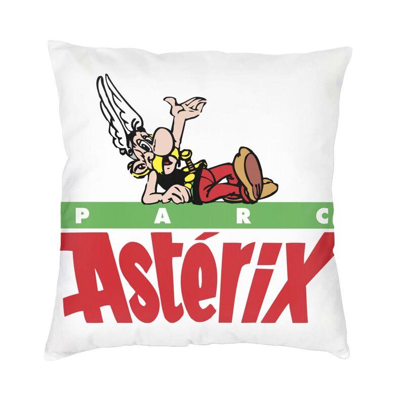 Anime Asterix Obelix Idefix Throw Pillow Covers Decor Home Adventure Comic Dogmatix Sofa Chair Cushion Cover Square Pillowcase