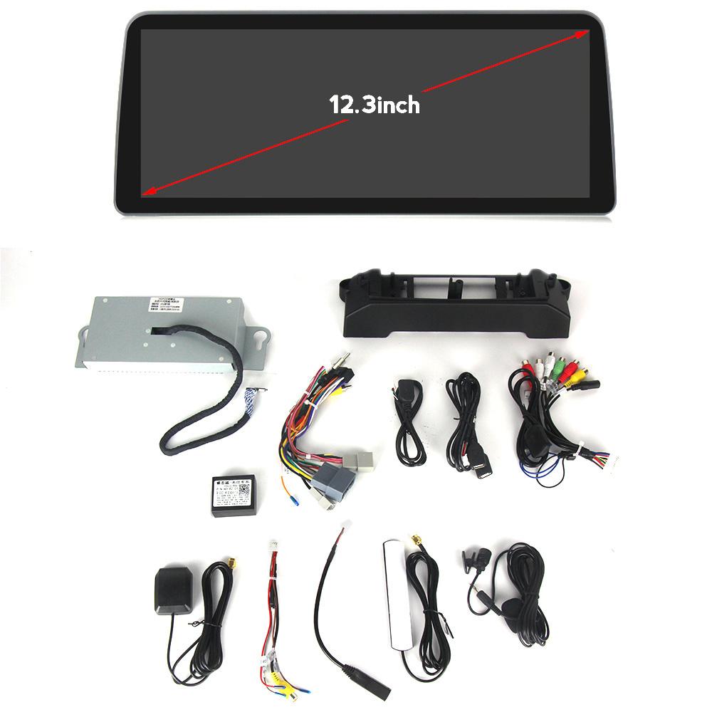12.3" Android 10 4+64GB Car Radio GPS Navi WiFi DSP WiFi For Honda Accord 18-21