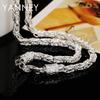 Nuovo annuncio Argento Sterling 925 20 Pollici 5MM Collana Personalizzata Uomo Donna Moda Charme Hip Hop Gioielli Regalo di Natale