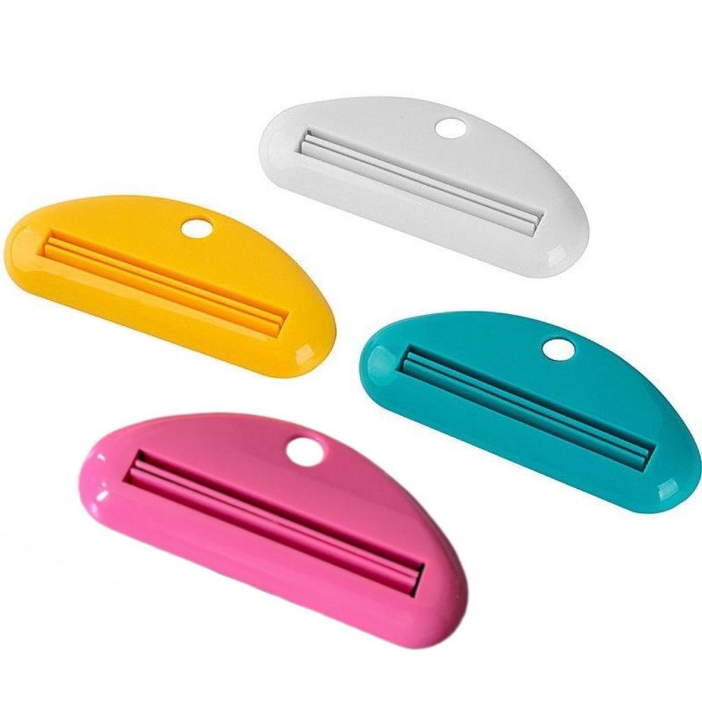 Toothpaste & Cream Squeezer: Multi-use Manual Roller for Toothpaste, Facial Cleanser, and Hand Cream