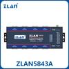 ZLAN 8-портовий RS232/485 до Ethernet послідовний сервер