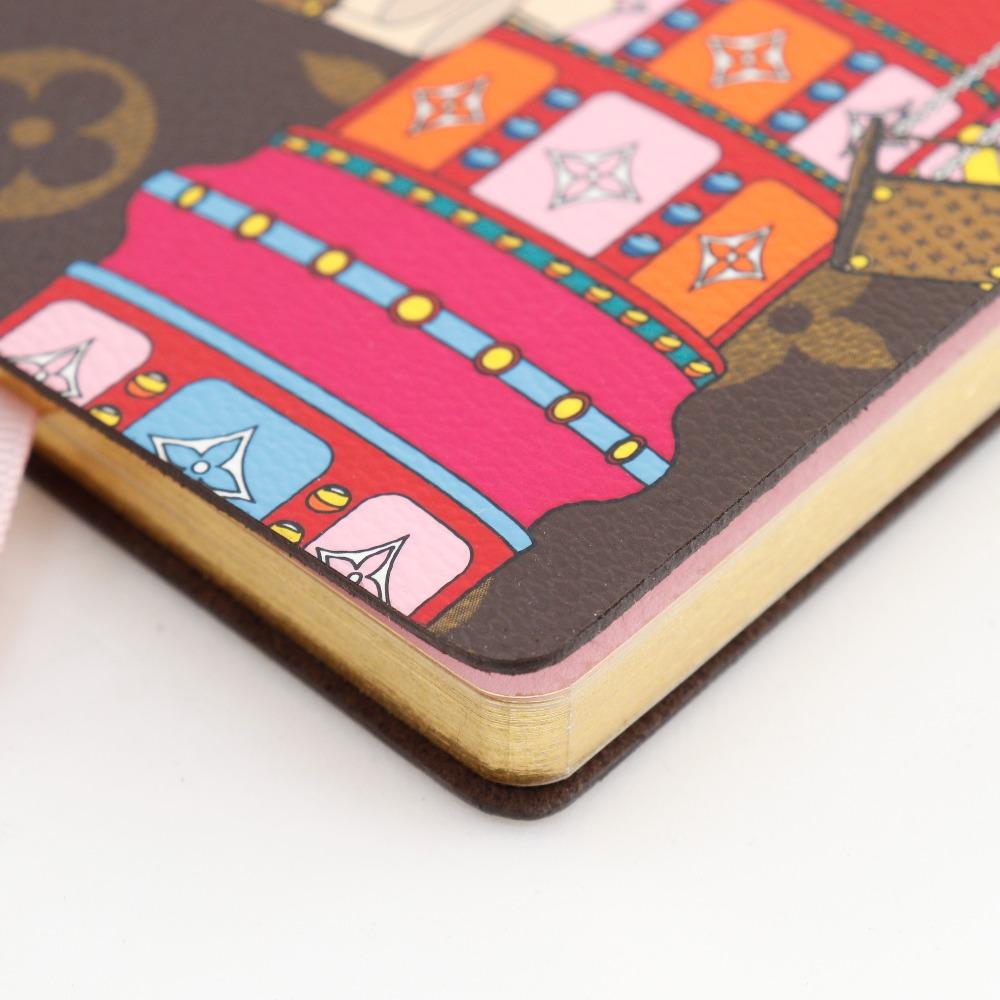 Louis Vuitton Kaye Clemence Inne artykuły papiernicze GI0545 Notes Vivienne Brązowy płótno z monogramem _ Używany