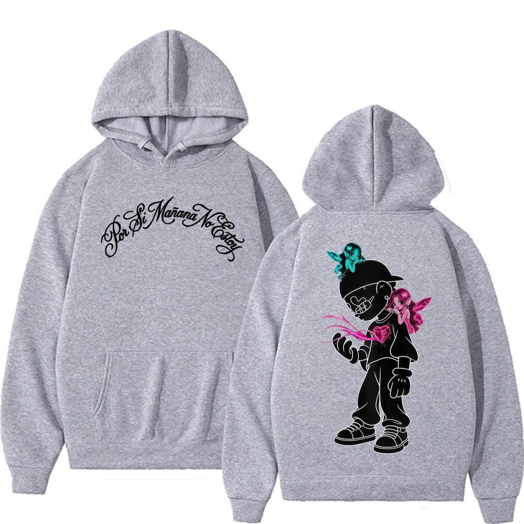 Rapper Omar Courtz Porsi Manana No Estoy Tour New Album Hoodies Men Women Fashion Aesthetic Sweatshirt Pullovers Streetwear