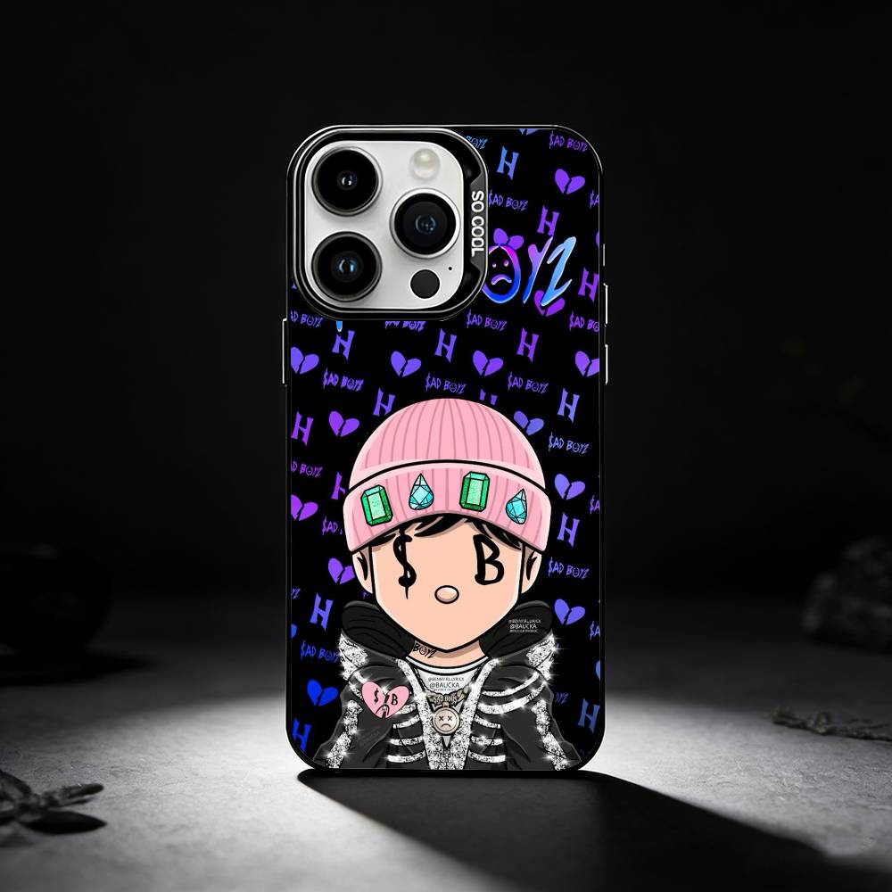 Singer J-Junior H Phone Case For iPhone 17,16,15,14,13,12,11 Plus,Pro Max,XS,Colored silver phone case