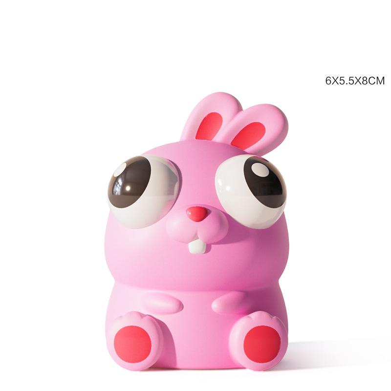 Pop Eye Klämleksak - Sensorisk Stresslindrande Fidgetleksak för Barn & Vuxna, Rolig Studsande Ögonglob Nyhetsgåva för Ångestlindring