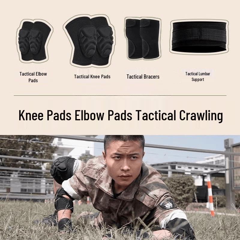 TULX Tactical Knee and Elbow Pad Set