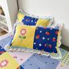 Arctic Velvet Korean Version Small Floral Single Pillowcase Couple Adult Pillowcase High-end Pillowcase 48*74cm