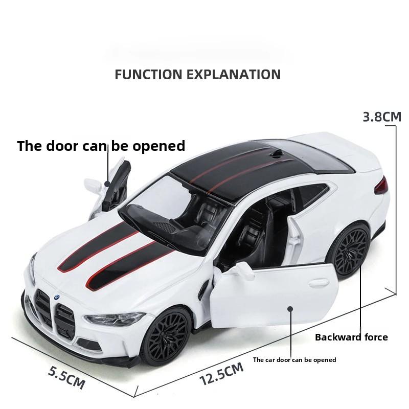 1:36 M4 CSL M3 E30 Kovová Hračka Slitina Auta Diecasty & Model Autíčka Model Auta Pro Děti