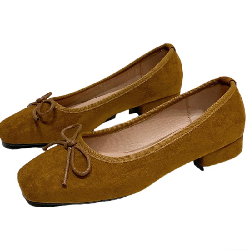 Fashion Leopard Square Toe Women Pumps Mid Heels Fashion Shoes Bow Dress Woman Sandals 2025 Cozy Heeled Shoes Walking Female Zapatillas