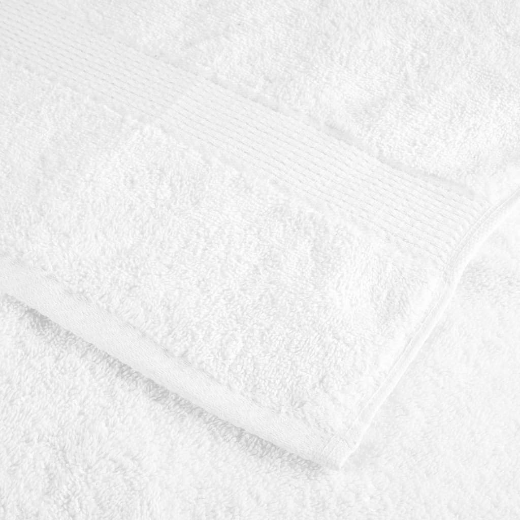 Vidaxl Ręczniki Premium Solund, 50 Szt., Białe, 50X100 Cm, 600 G/M2