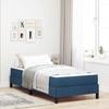 Box Spring Bed with Mattress Blue 80 x 200 cm Fabric