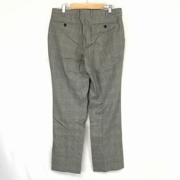 Sanyo Co. Burberry Black Label Bottoms Slacks Pants W80cm Inseam 77cm Gray Houndstooth Burberry Black Label(USED)