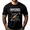 Anatomy Of A Fast Pew Pewer Rifle Male Gun Owner Plain T Shirts Wholesale Mens Clothing Cool Fashion T Shirt