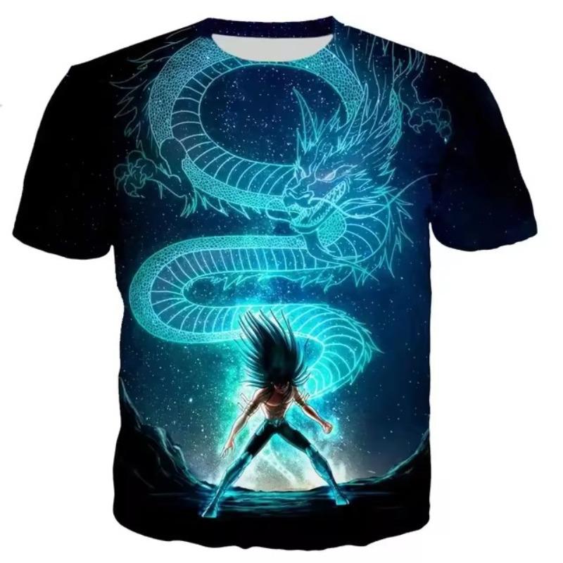 Sommer Mode Cartoon 3D Druck T-Shirts Damen Streetwear Casual Harajuku Y2k Kurzarm T-Shirt O-Ausschnitt Tees Tops Kleidung