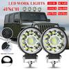 2/4/6pcs 4inch 99W LED Bar Offroad 4X4 Spotlight For Jeep Truck Car Tractor SUV ATV Barra LED Headlights 12V 24V Work Light Bar