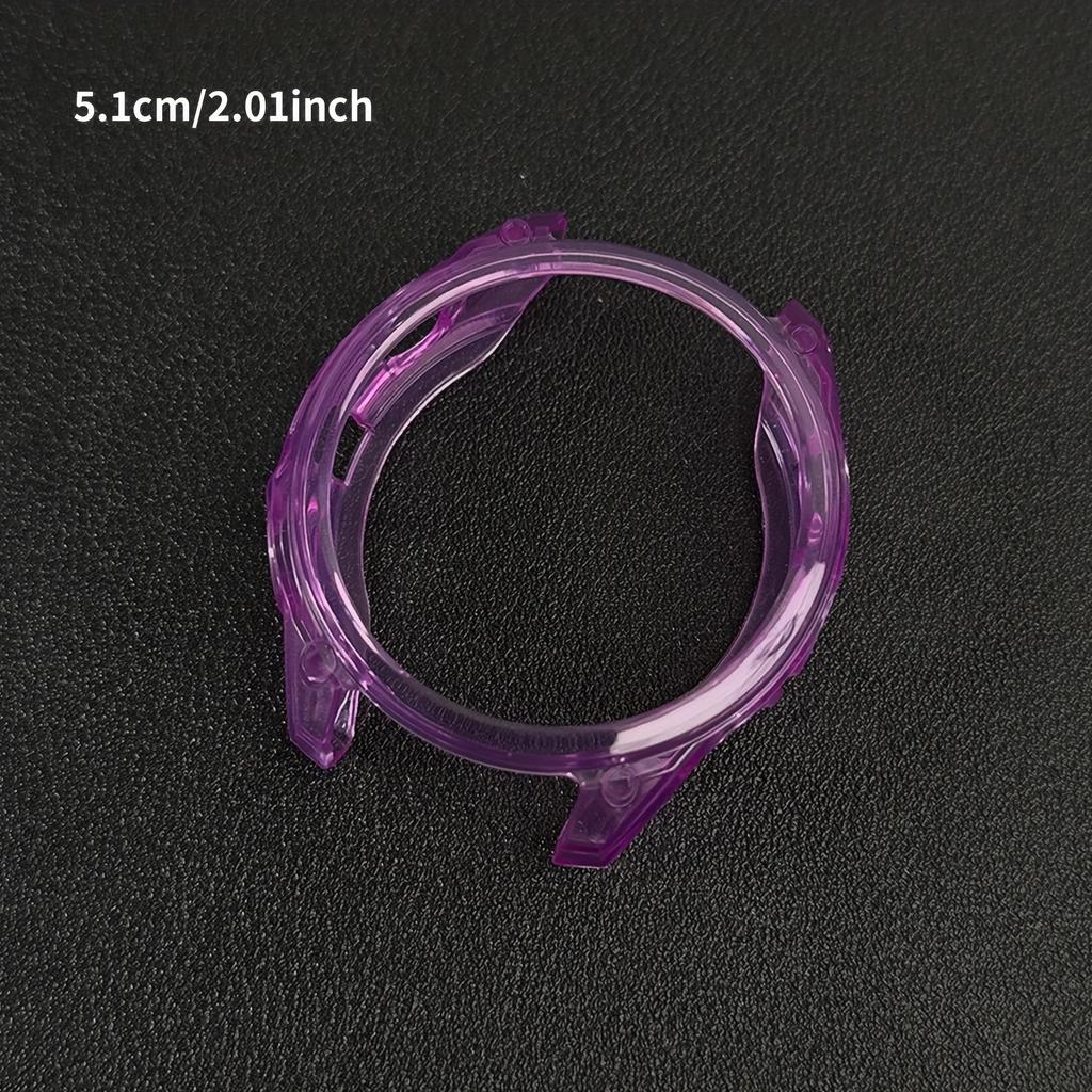 Protective TPU Half-Pack Case for Garmin Fenix 8 43/47/51mm Scratch-Resistant Lightweight Slim Cover Shockproof Dustproof