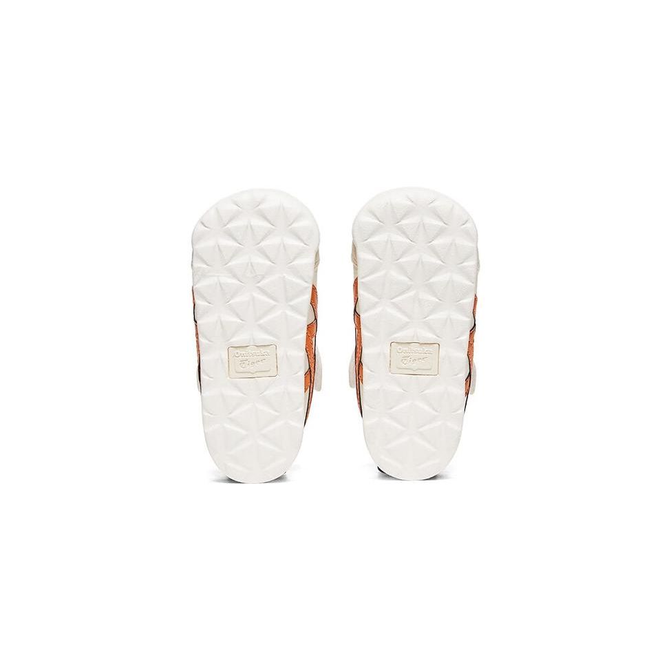 ONITSUKA TIGER Mexico 66 TS Cream Rust Orange Baby Sneakers 1184A074-116