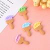 DIY Resin Cartoon Paintbrush Creative Phone Case, Hair Clip, and Toy Storage Box Décor Accessories